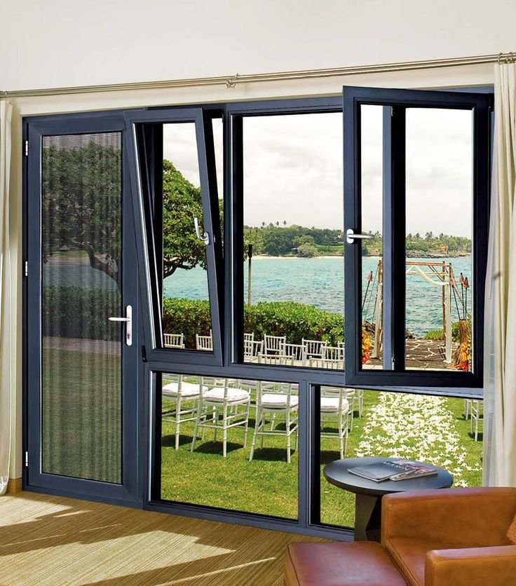 Aluminum Glass Window and Door Tilt and Turn Configuration (1)