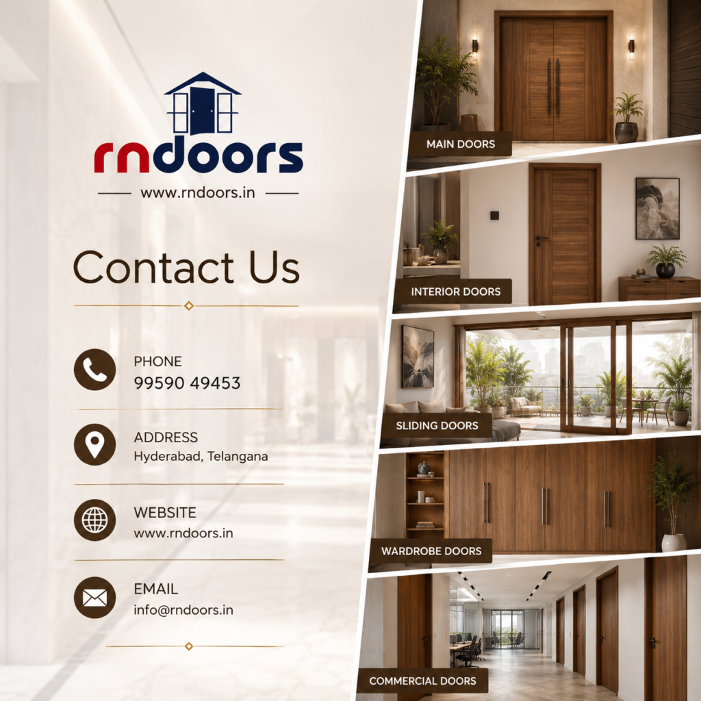 Wooden Door & uPVC Window