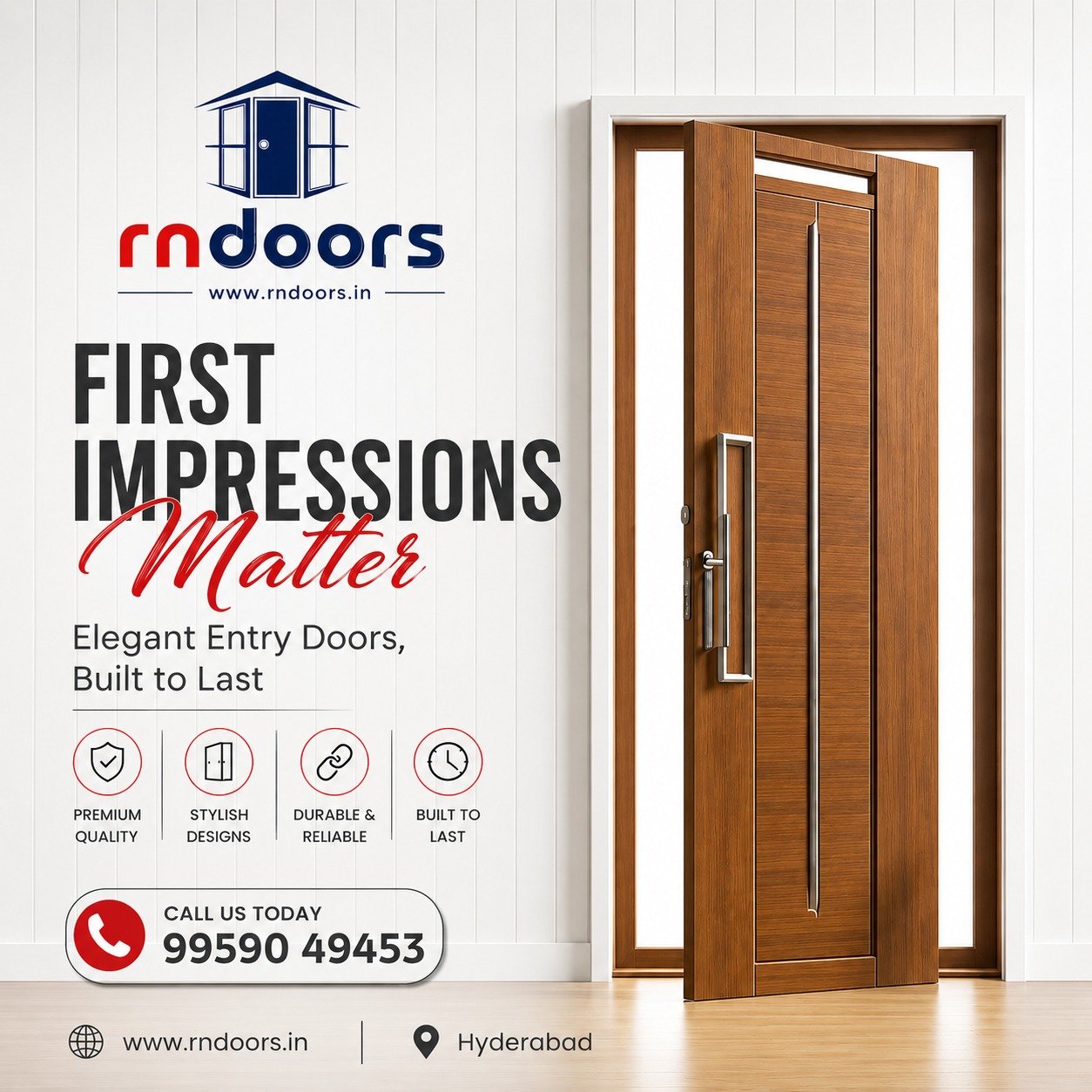 Residential Door Frames for Luxury Home Entrances