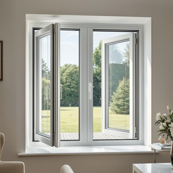 Sleek uPVC Profiles for Stylish Casement windows