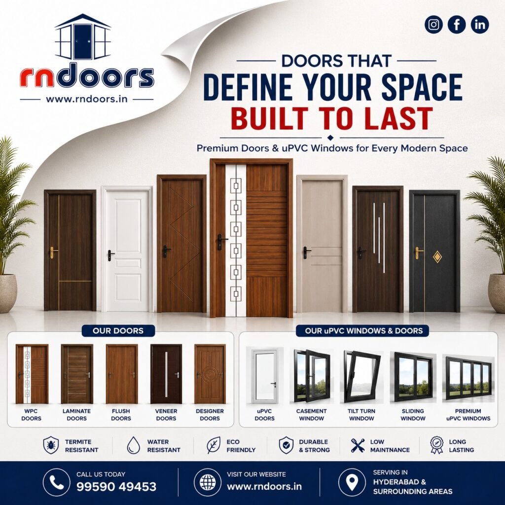 Customized uPVC Windows in Hyderabad