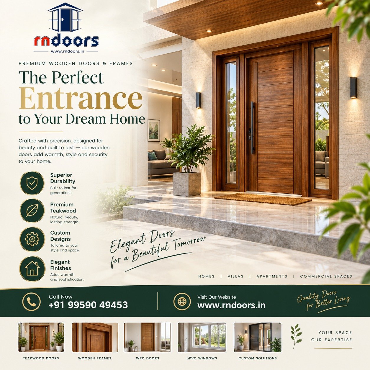 Wide Frames for Main Entrances: A Stylish Choice for Modern Homes